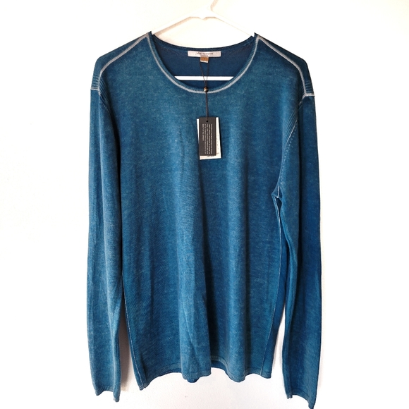 John Varvatos Other - John Varvatos Artisan Crewneck Cashmere Sweater Size Large